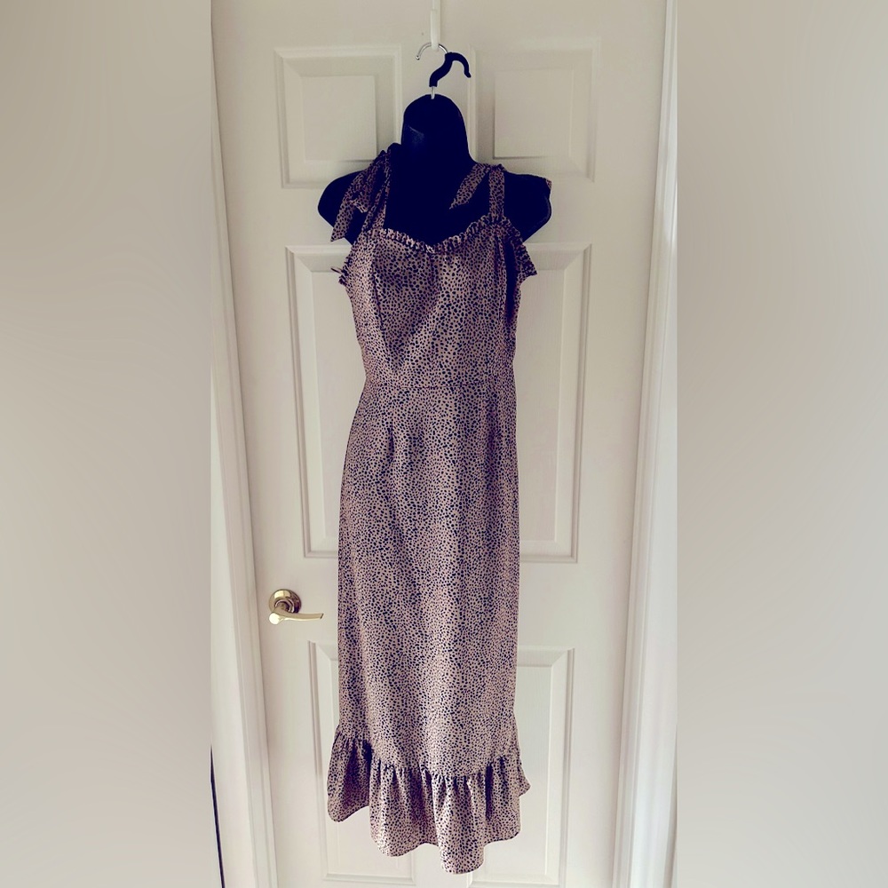 Leopard print dress-Size M
